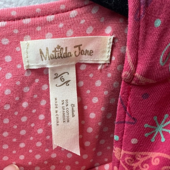 Matilda Jane Friends Forever Persephone Dress Pink Christmas Ornament FLAW Kid 6 - Picture 4 of 16